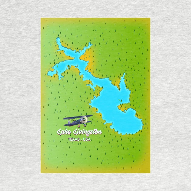 lake livingston Texas Lake map by nickemporium1